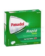 16 PACK PANADOL RAPID SOLUBLE EFFERVESCENT TABLETS