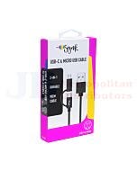2 IN 1 SYNK USB-C & MICRO USB CABLE