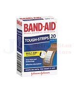 20 PACK BANDAIDS TOUGH STRIP REGULAR