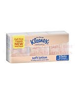 6 POCKET PACKS KLEENEX TISSUE SOFT LOTION