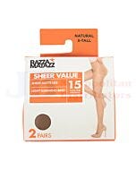 2 PACK RAZZA MATAZZ CONTROL BRIEF BRAZEN EXTRA LARGE