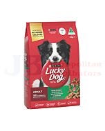 3KG LUCKY DOG BEEF VEGE & MARROWBONE