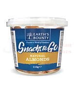 110G EARTH'S BOUNTY SNACKS TO GO NATURAL ALMONDS