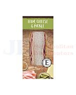 EDC HAM CHEESE & PICKLE WEDGE