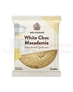 85G MRS HIGGINS WHITE CHOCOLATE MACADAMIA COOKIE