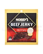 25G NOBBY'S BEEF JERKY HOT