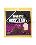 25G NOBBY'S BEEF JERKY TERIYAKI