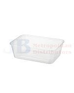 750ML RECTANGLE PLASTIC CONTAINER