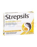 16 PACK STREPSILS HONEY & LEMON MEDICATED
