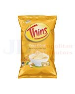 175G THINS CHEESE & ONION