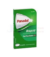 8 PACK PANADOL RAPID CAPLETS