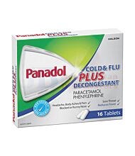 16 PACK PANADOL COLD & FLU CAPS