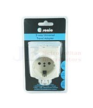 2 WAY UNIVERSAL TRAVEL ADAPTER