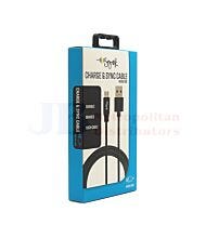 90CM SYNK MICRO USB CABLE BLACK