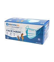 50 PACK KIDS FACE MASK BLUE