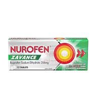 12 PACK NUROFEN ZAVANCE TABLETS