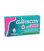 16 PACK GAVISCON DUAL ACTION TABS