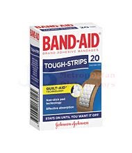 20 PACK BANDAIDS TOUGH STRIP REGULAR