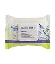25 PACK SWISSPERS FACE WIPES