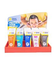 CANCER COUNCIL AUSTRALIA SUNSCREEN PREPACK COUNTER UNIT