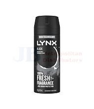 165ML LYNX DEODORANT BLACK