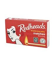 45 PACK REDHEADS EXTRA LONG MATCHES