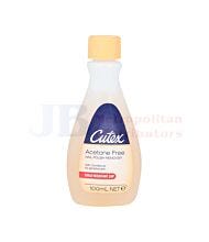 100ML CUTEX POLISH REMOVER ACETONE FREE