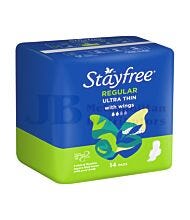 14 PACK STAYFREE ULTRA THIN REGULAR
