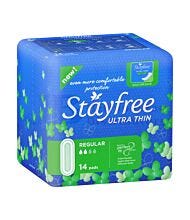 14 PACK STAYFREE ULTRA REGULAR NO WING