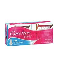 16 PACK CAREFREE FLEXIA TAMPONS REGULAR