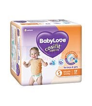 17 PACK BABYLOVE NAPPIES WALKER