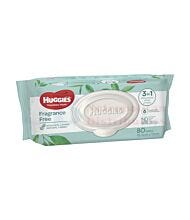 80 PACK HUGGIES UNSCENTED WIPES REFILL