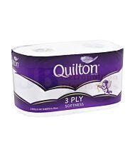 QUILTON TOILET TISSUE TWIN PACK