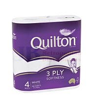 4 PACK QUILTON TOILET TISSUE