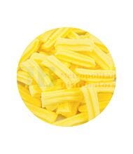 1KG MINI YELLOW LEMON STICKS