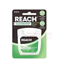 50M REACH FLOSS CLEAN BURST SPEARMINT