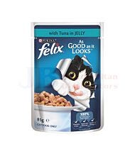 85G FELIX AS GOOD AS IT LOOKS TUNA IN JELLY