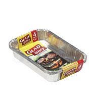 4 PACK GLAD BBQ TRAYS