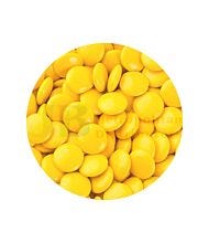 1KG CHOC BUTTONS BABY YELLOW