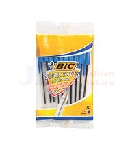 10 PACK BIC PEN CRISTAL BLUE MEDIUM