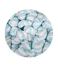 800G BLUE & WHITE TWIST MARSHMALLOW