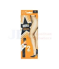 2 PACK RAZZA MATAZZ CONTROL BRIEF BLACK EXTRA LARGE