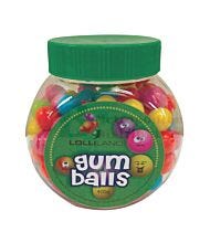400G LOLLILAND GUMBALLS JAR