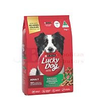 3KG LUCKY DOG BEEF VEGE & MARROWBONE