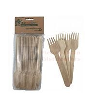 155MM 25 PACK ALPEN WOODEN FORK