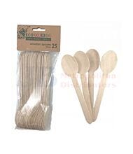 155MM 25 PACK ALPEN WOODEN SPOON