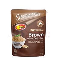250G SUNRICE BROWN MEDIUM GRAIN 90 SECOND RICE