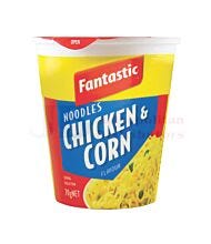 70G FANTASTIC CUP NOODLES CHICKEN CORN