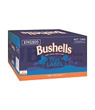 1000 PACK BUSHELLS BLUE LABEL TEA BAGS