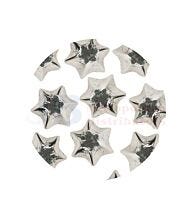 1KG CHOC STARS SILVER FOIL